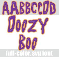 Doozy Boo Color Font