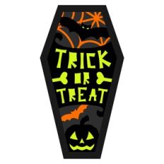 Trick or Treat Coffin - Layered