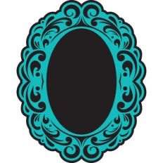 Baroque Oval Elegance