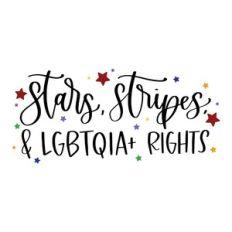 Stars Stripes and LGBTQIA+ Rights