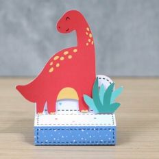 2 Chocolates Packaging Dino