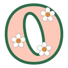 Daisy Monogram Shaker Number 0