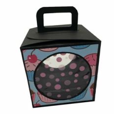 3D - Favor Box with Circle Window