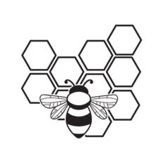 Bee and Honeycomb