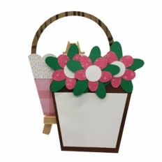 3D - Card - Basket Pocket