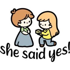 she said yes