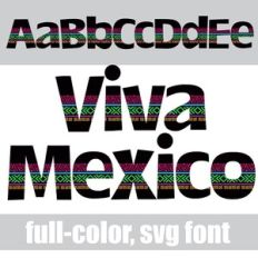 Viva Mexico Color Font