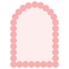 Scallop Arch Frame