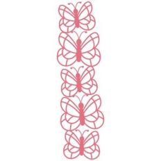 Butterfly Vertical Border