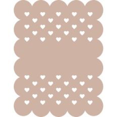 Hearts Cardmaking Base