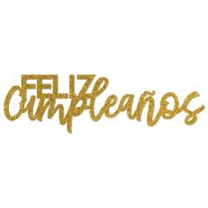 feliz cumpleanos cake topper