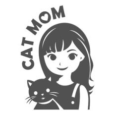 Cat mom