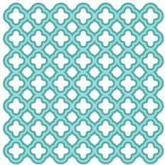 layered quatrefoil overlay