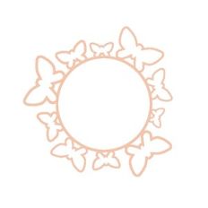 Butterfly Circle Frame
