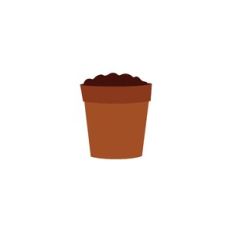 Flower Pot With Dirt