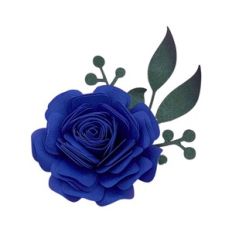 SPIRAL FLOWER 11 WITH FOLIAGE 42