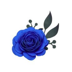 SPIRAL FLOWER 12 WITH FOLIAGE 42