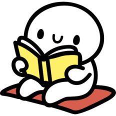 simple man reading a book