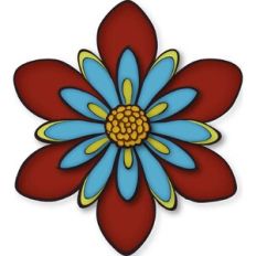 layered flower