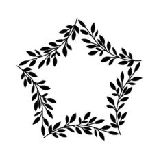 Leaves Star Frame