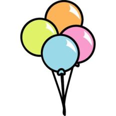 cute party balloons
