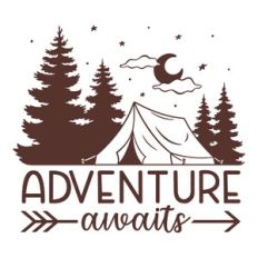 Adventure awaits - camping design