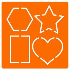 Shape Drawing Template
