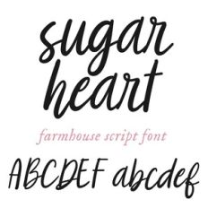 Sugarheart Font