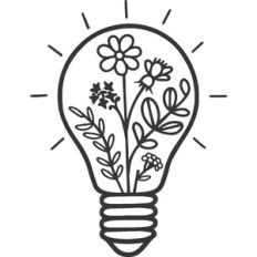 blooming lightbulb