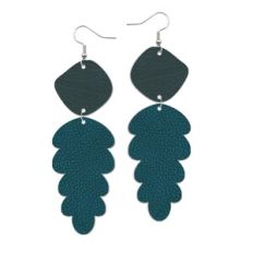 Dangling Leather Earrings