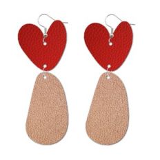 Dangling Leather Earrings