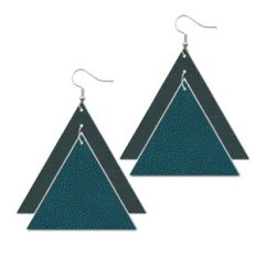 Dangling Leather Earrings