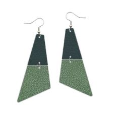 Dangling Leather Earrings
