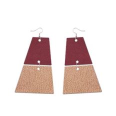 Dangling Leather Earrings