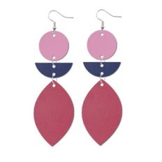 Dangling Leather Earrings