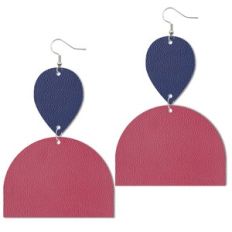 Dangling Leather Earrings
