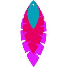 Dangling Leather Earrings