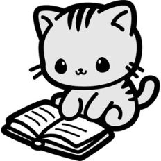 cat reading