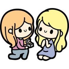couple girl proposal