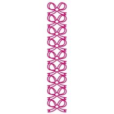 Ribbons and Bows Border