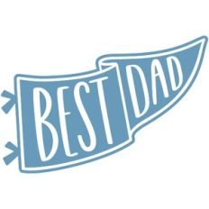 Best Dad Pennant Flag