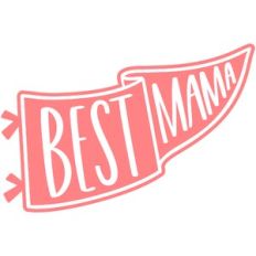 Best Mama Pennant Flag