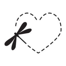 Heart and Dragonfly