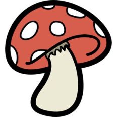 simple mushroom