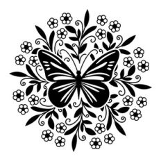 Floral Butterfly