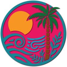 Tropical Sunset Serenity