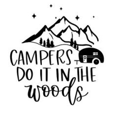 Campers Do It in the Woods