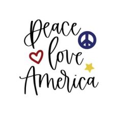 Peace Love America