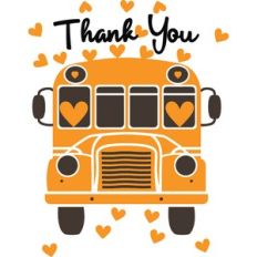 thank you school bus