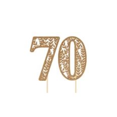 70th Birthday Cake Topper